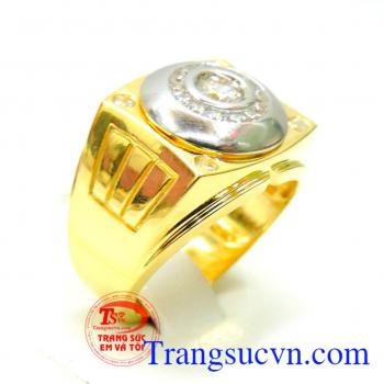 Nhẫn Nam Vàng Tây đẹp