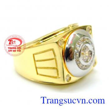 Nhẫn vàng 10k gắn đá đẳng cấp