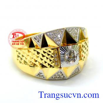 Nhẫn nam vàng đẹp sang trọng 10k là món quà ý nghĩa nhất dành tặng phái mạnh tôn lên được vẻ đẹp nam tính thời trang đẳng cấp