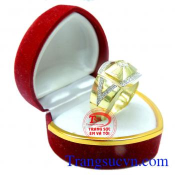 Nhẫn vàng nam tính mạnh mẽ mang đến cho người đeo vẻ nam tính thu mua lại nhẫn nam vĩnh viễn nhằm đảm bảo quyền lợi khách hàng