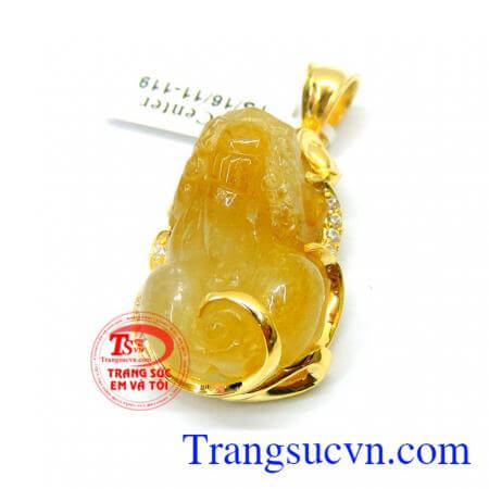 Mặt dây tỳ hưu mang lại bình an