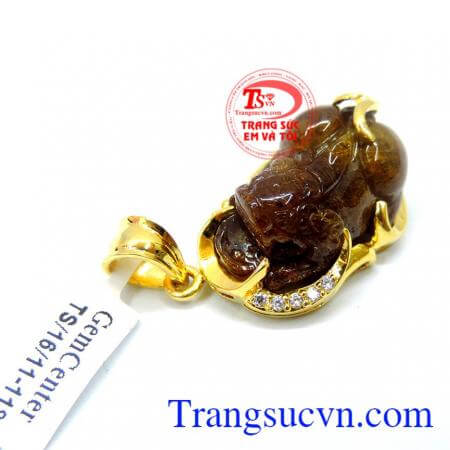 Tỳ hưu tóc nâu mang lại tiền tài