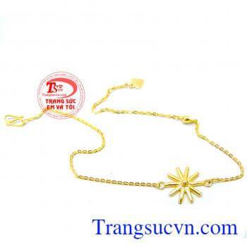 Lắc tay hậu duệ mặt trời cho nữ là lắc tay vàng hậu duệ mặt trời món quà ý nghĩa. 