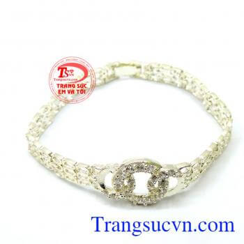 Lắc nữ bạc trẻ trung cá tính
