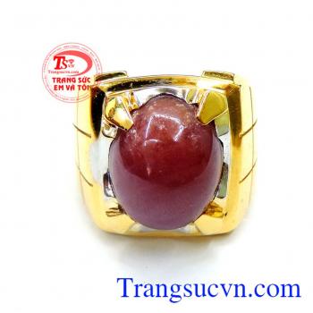 Nhẫn nam ruby thiên nhiên tốt nhất thị trường hiện nay nhẫn ruby thiên nhiên