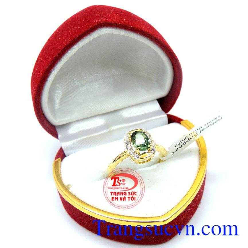 Nhẫn nữ saphire dành tặng phái đẹp