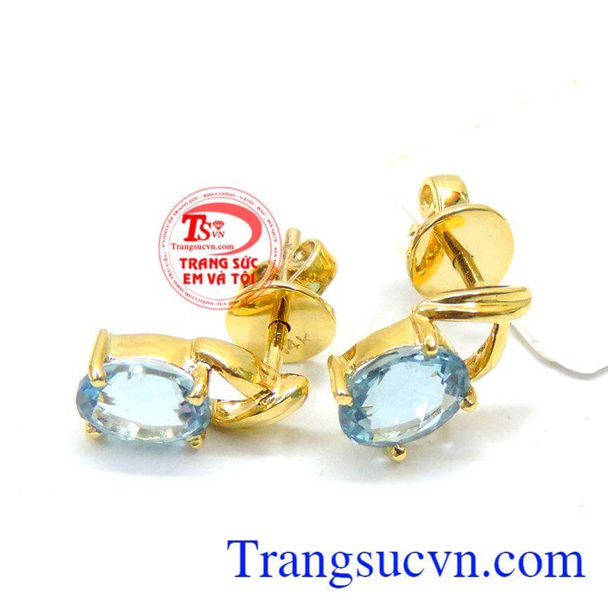 Hoa tai topaz thiên nhiên đẹp