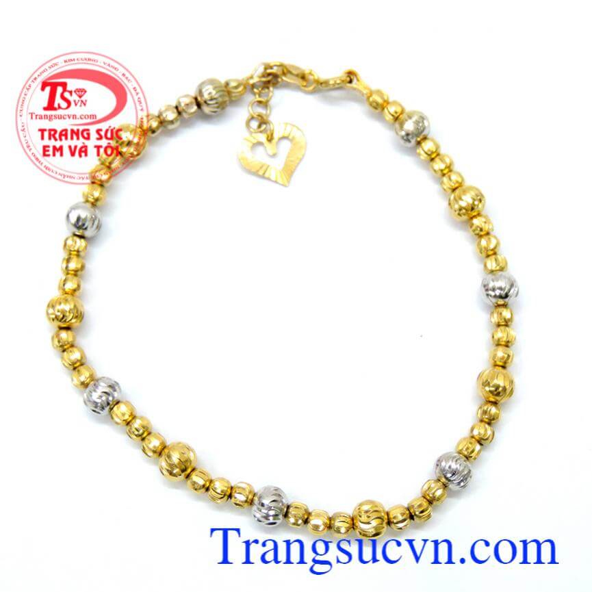 Lắc tay nữ bi thời trang 10k