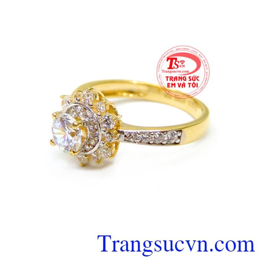 Nhẫn nữ món quà ý nghĩa đeo hợp thời trang. Nhẫn vàng nữ tính họa tiết đẹp