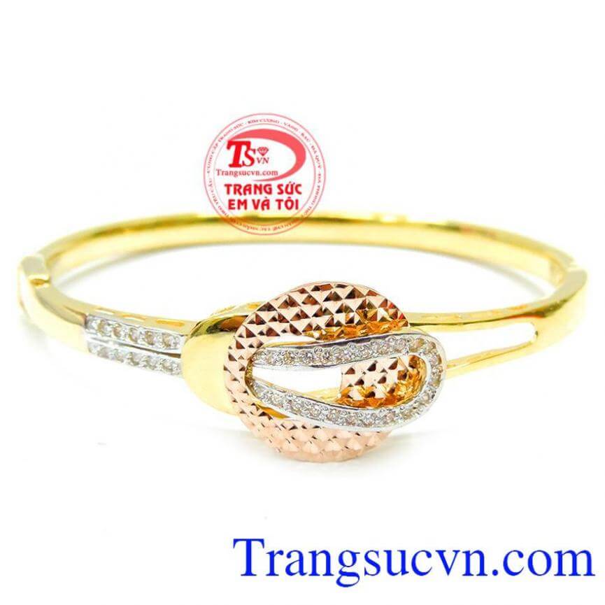 Vòng vàng nữ tính ngọt ngào