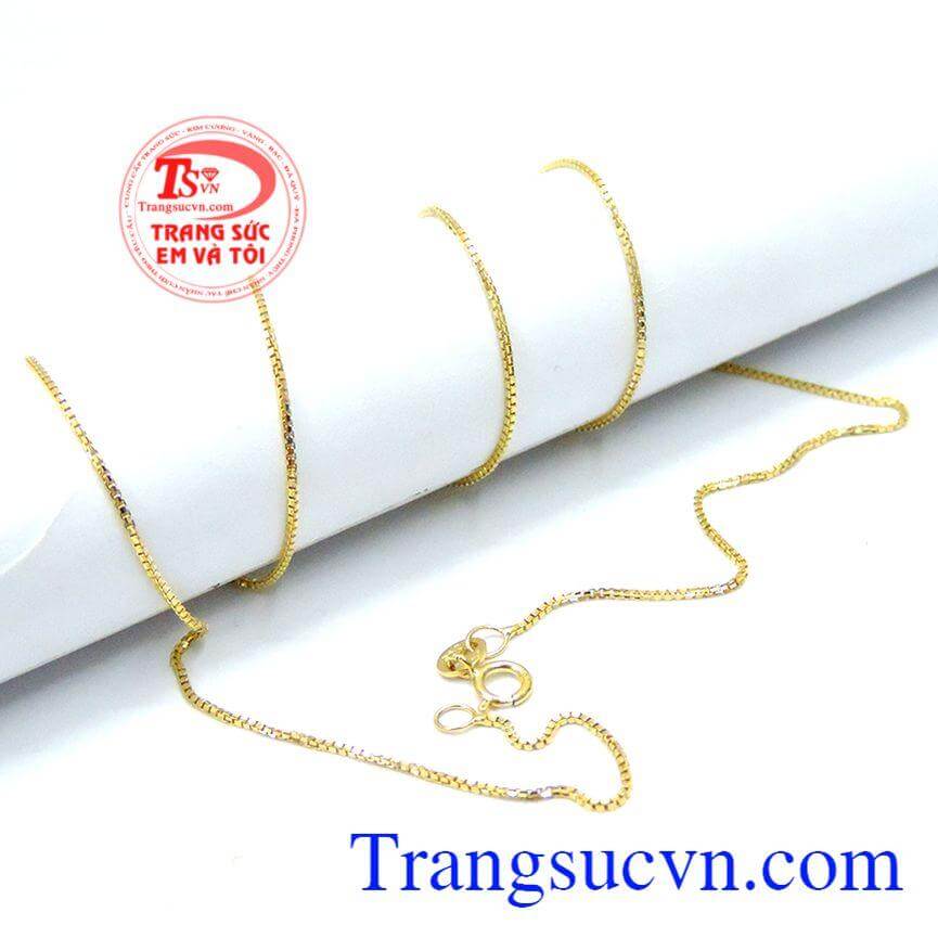 Dây chuyền nữ sợi mềm mại đẹp