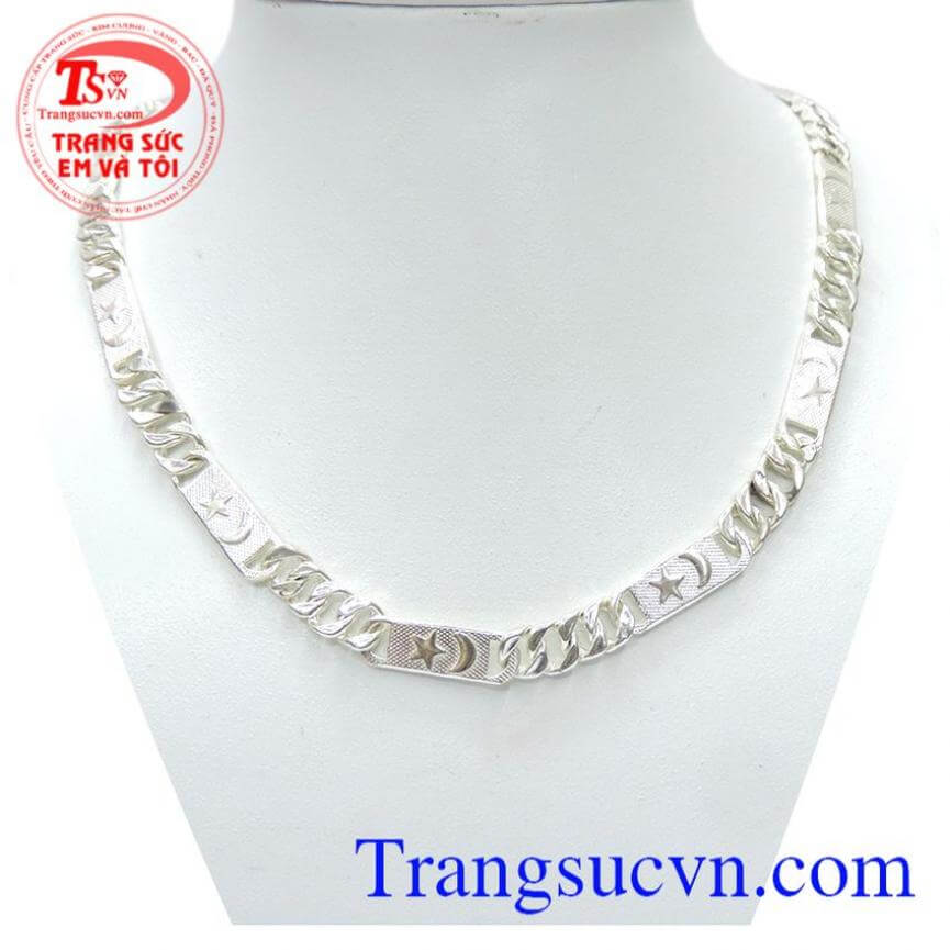 Dây nam bạc có trăng và sao