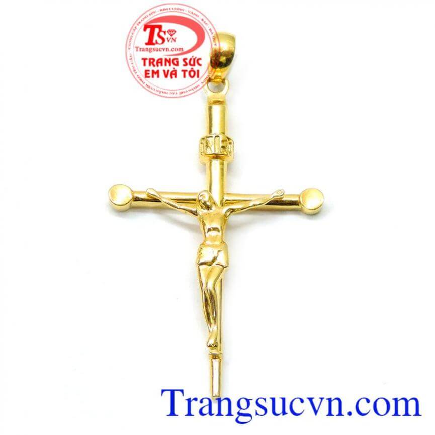 Mặt thánh giá chúa uy quyền 14k
