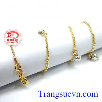 Lắc chân nữ tính thời trang đẹp