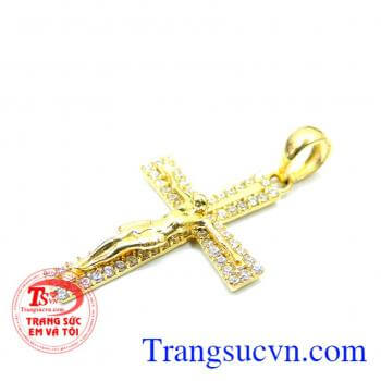 Mặt Thánh Giá Chúa đeo bình an và hạnh phúc cho bản thân