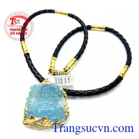 là món quà tuyệt vời dành cho các thủy thủ hoặc những người hay đi biển bởi cho rằng màu xanh của viên đá tuyệt vời này sẽ đem lại bình an , Bộ trang sức may mắn hợp mệnh thủy