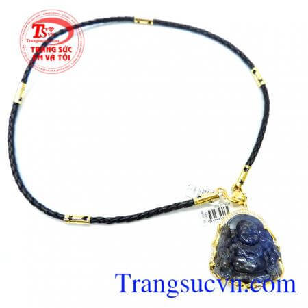với sản phẩm đảm bảo uy tín chất lượng kèm giấy kiểm định đá quý, Bộ mặt dây saphire nam tính đẹp
