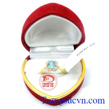 Nhẫn zircon nữ tính đeo may mắn sáng,bóng bền đẹp cho chiếc nhẫn nữ đeo hợp thời trang. 