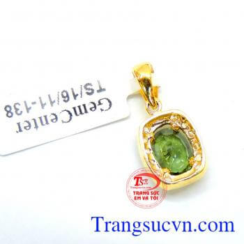 Mặt nữ saphire thiên nhiên đẹp