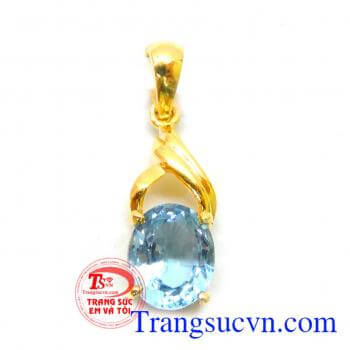 Mặt dây topaz kiểu dáng đẹp cho nữ mang lại vẻ đẹp kiêu sang quý phái