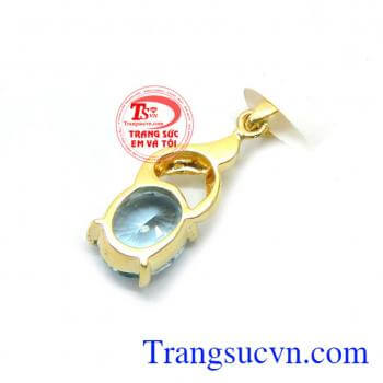 Mặt dây topaz kiểu dáng đẹp