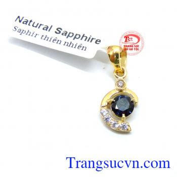 Mặt saphire nữ tính điệu đà mặt nữ kết hợp đá thiên nhiên đẹp đeo hợp thời trang mang lại vẻ đẹp nữ tính là món quà mang lại nhiều ý nghĩa là màu tốt nhất dành cho người mệnh Mộc
