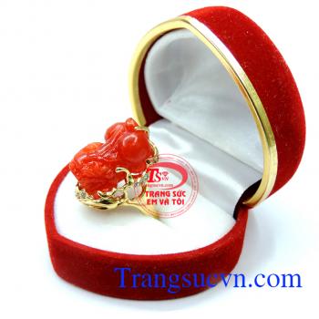 Đeo hợp thời trang hợp mệnh hợp phong thủy. Nhẫn tỳ hưu jaeite tặng phái đẹp