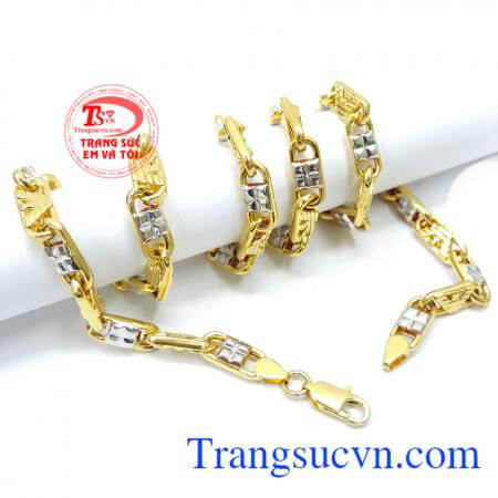 Dây chuyền nam vàng tây đẹp, giá chuẩn, uy tín