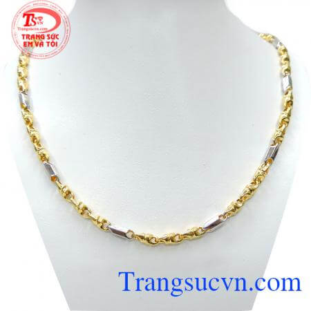 Dây chuyền nam 10k sành điệu đeo nam tính sản phẩm đảm bảo chất lượng cao