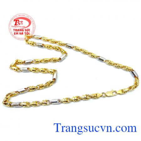 Dây chuyền nam 10k sành điệu đeo nam tính sản phẩm đảm bảo chất lượng cao
