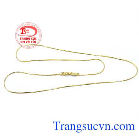 Dây chuyền nữ sợi dịu dàng