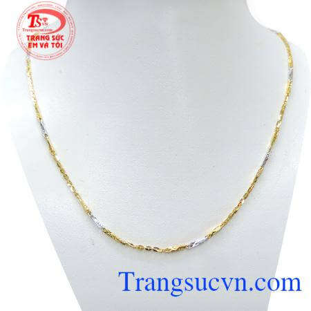 Dây chuyền nữ quý phái đẹp kiểu sáng dành cho nữ đeo bền đẹp hợp thời trang với kiểu chế tác dây chuyền đặc biệt