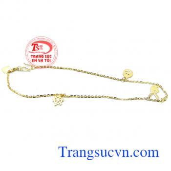 Lắc chân nữ đẹp món quà yêu thương