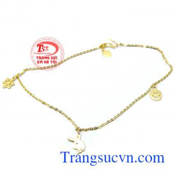 Lắc chân nữ đẹp món quà yêu thương