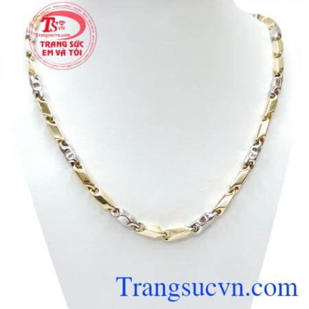 Dây chuyền nam cá tính 10k đẹp một chiếc dây chuyền bằng vàng cho nam có thể giúp bạn thể hiện cá tính, đẳng cấp và bản lĩnh của mình