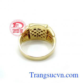 Nhẫn vàng nam cá tính đẹp