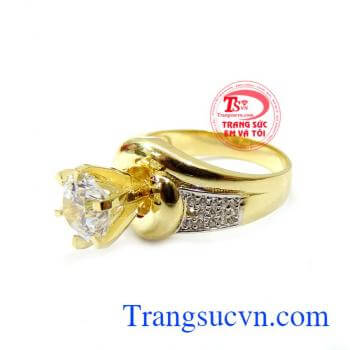 Tạo nét cá tính và duyên dáng của riêng bạn. Nhẫn nữ sang trọng đính đá đẹp