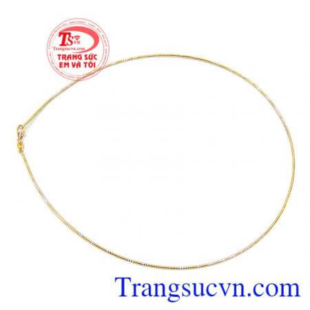 Kiềng vàng cho nữ thời trang đẹp