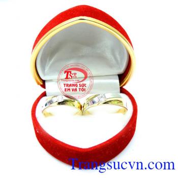 Nhẫn cưới vàng giá rẻ đẹp sang trọng kinh tế cho đôi bạn trẻ