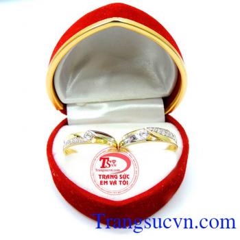 Cặp nhẫn cưới tình yêu hẹn ước