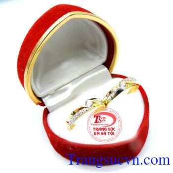 Cặp nhẫn cưới tình yêu hẹn ước