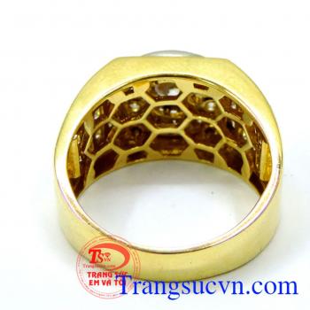 Sản phẩm nhẫn nam vàng tây được khách hàng bình chọn nhiều năm uy tín trên thị trường trong và ngoài nước