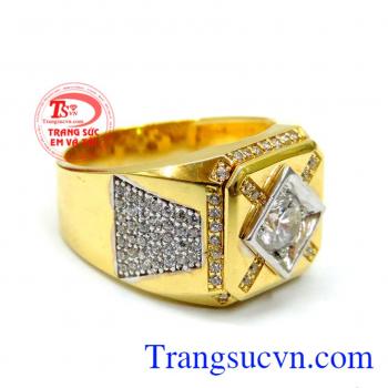 Nhẫn nam vàng thể hiện đẳng cấp