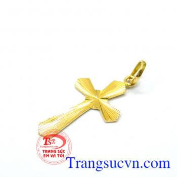 Thích hợp làm quà tặng cho người thân và bạn bè,Mặt dây thánh giá dịu dàng cho nữ