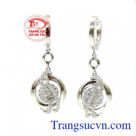 Hoa tai nữ duyên dáng đẹp