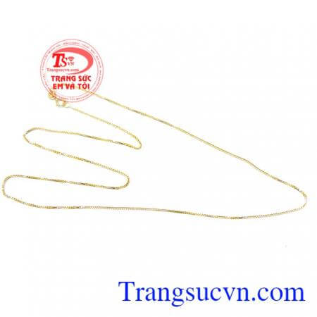 Dây chuyền vàng ý sang trọng