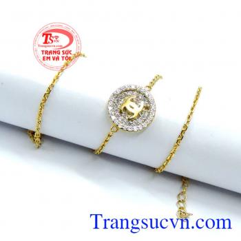 Lắc chân chanel cá tính đẹp