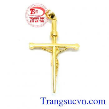 Mặt thánh giá chúa uy quyền 14k