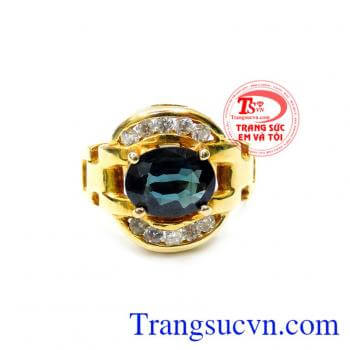 Nhẫn nữ saphire đeo hợp mệnh