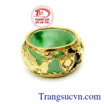 Nhẫn ngọc phượng hoàng sung túc